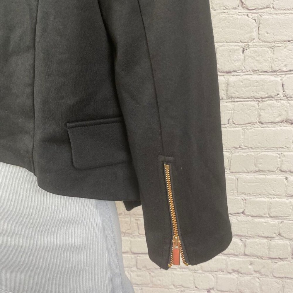 Guess Shavona Assymetrical Black Blazer Jacket - Picture 12 of 14